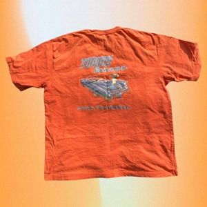 Vintage Orange Tommy Bahamas Tee Shirt